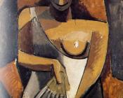 巴勃罗 毕加索 : 拿扇子的女人